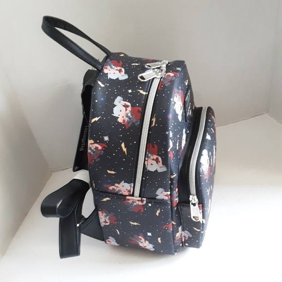 Loungefly Marvel Thor Chibi Galaxy Mini Backpack NWT main image 4
